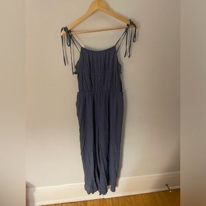 Magnolia boutique blue jumpsuit size M